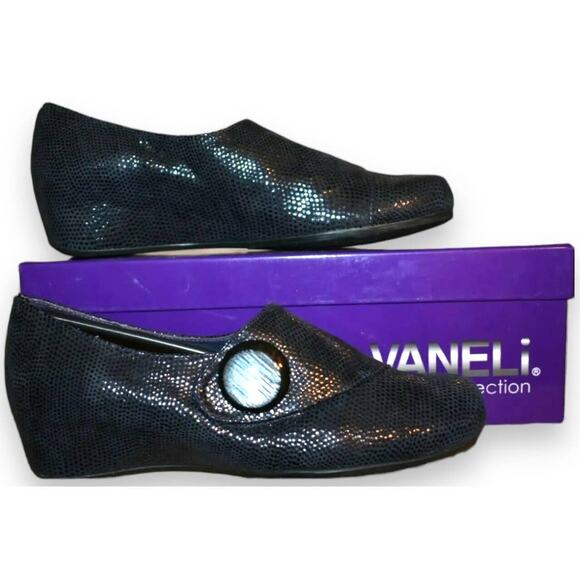 New VANELi Maxy Black Slip-on Shoes 6.5 M - Picture 2 of 5